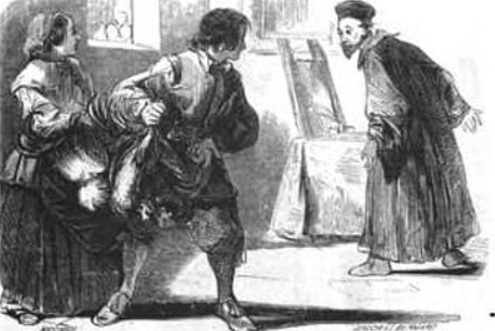 Parte la trama nei Promessi Sposi. (cap.3)