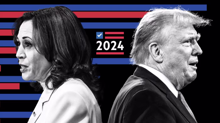 DONALD TRUMP Vs KAMALA HARRIS: the race and the supporters.