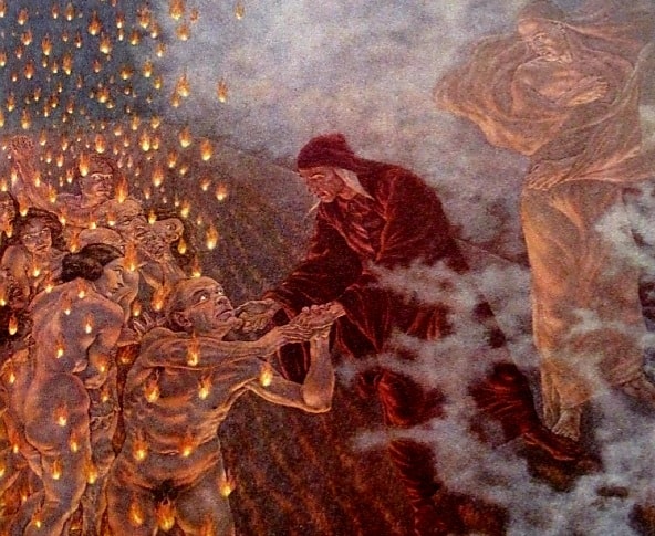 La divina Commedia – Inferno 15: Un Incontro Inaspettato.