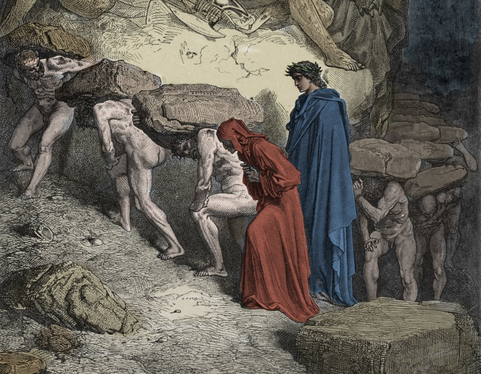 La Divina Commedia – Purgatorio 11: sul Monte dell’Umiltà.