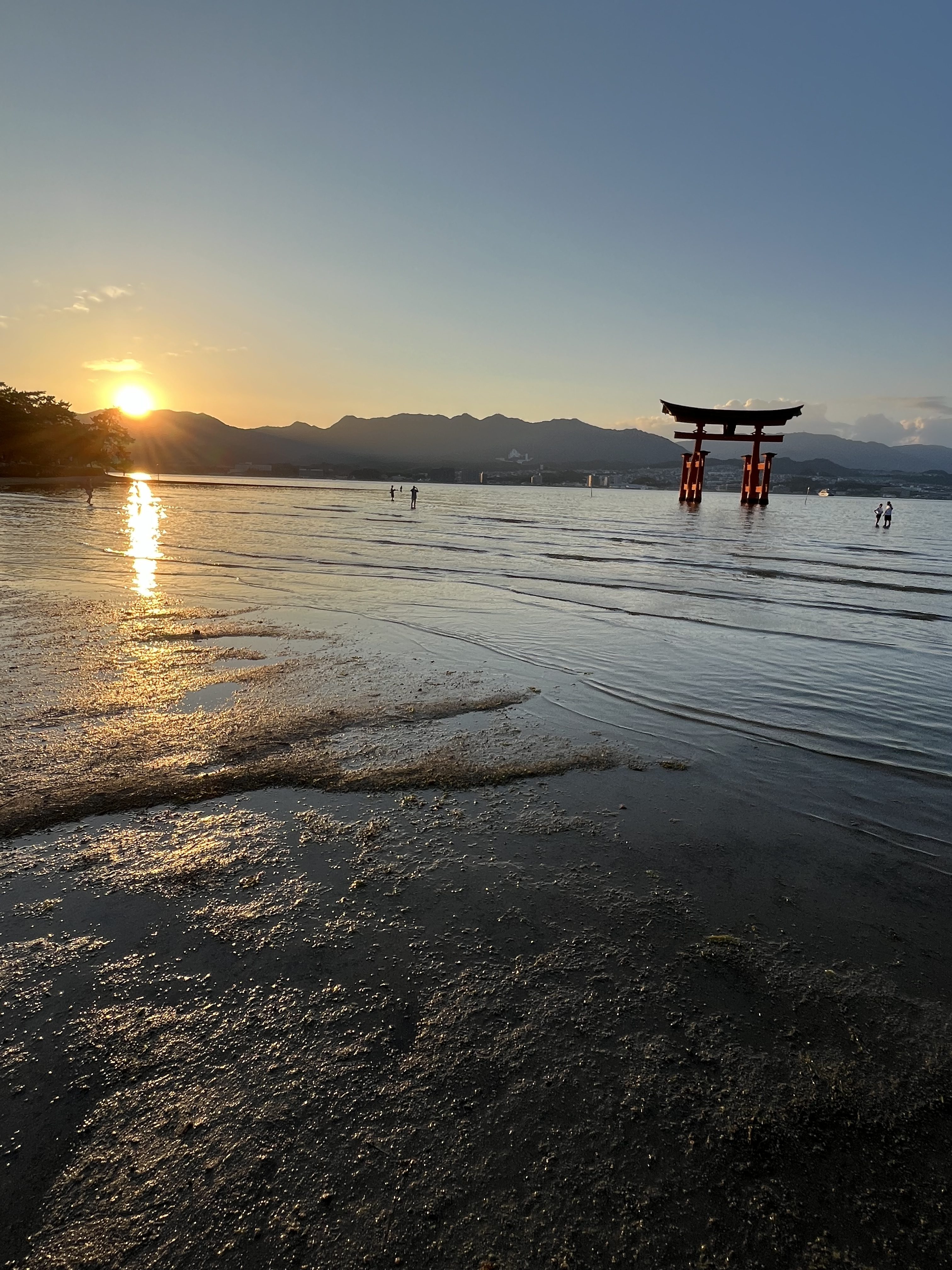 Un attimo di tramonto.